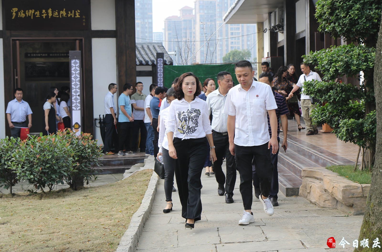 孔北川一行先后前往西山风景区,罗瑞卿纪念馆等地,通过实地查看,听取