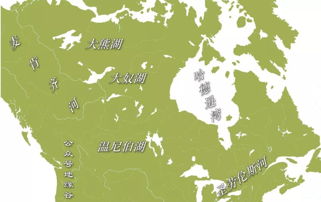 地区和努纳武特之间,这里不仅有一望无际的苔原,还有两个巨大的湖泊