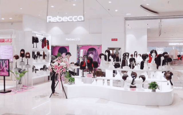 rebecca时尚假发丨我的轻妆出型_专柜