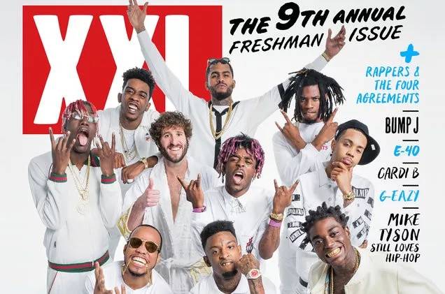 一年一度的xxl freshman 是rapper们九转功成的名利场