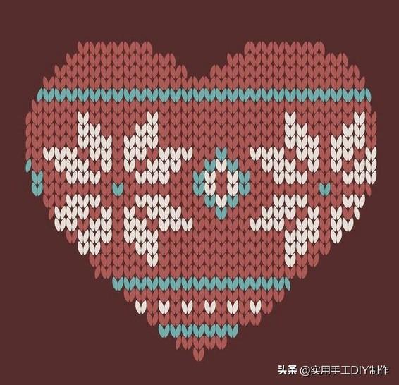 「针织图解」一些提花图案,适用于抱枕及其它家居小物