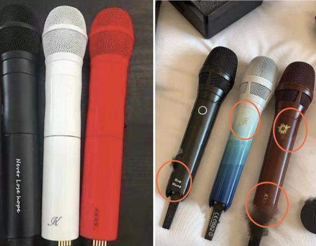 细致到吉他肩带,单人话筒,tfboys三小只舞台用的东西都是特制的