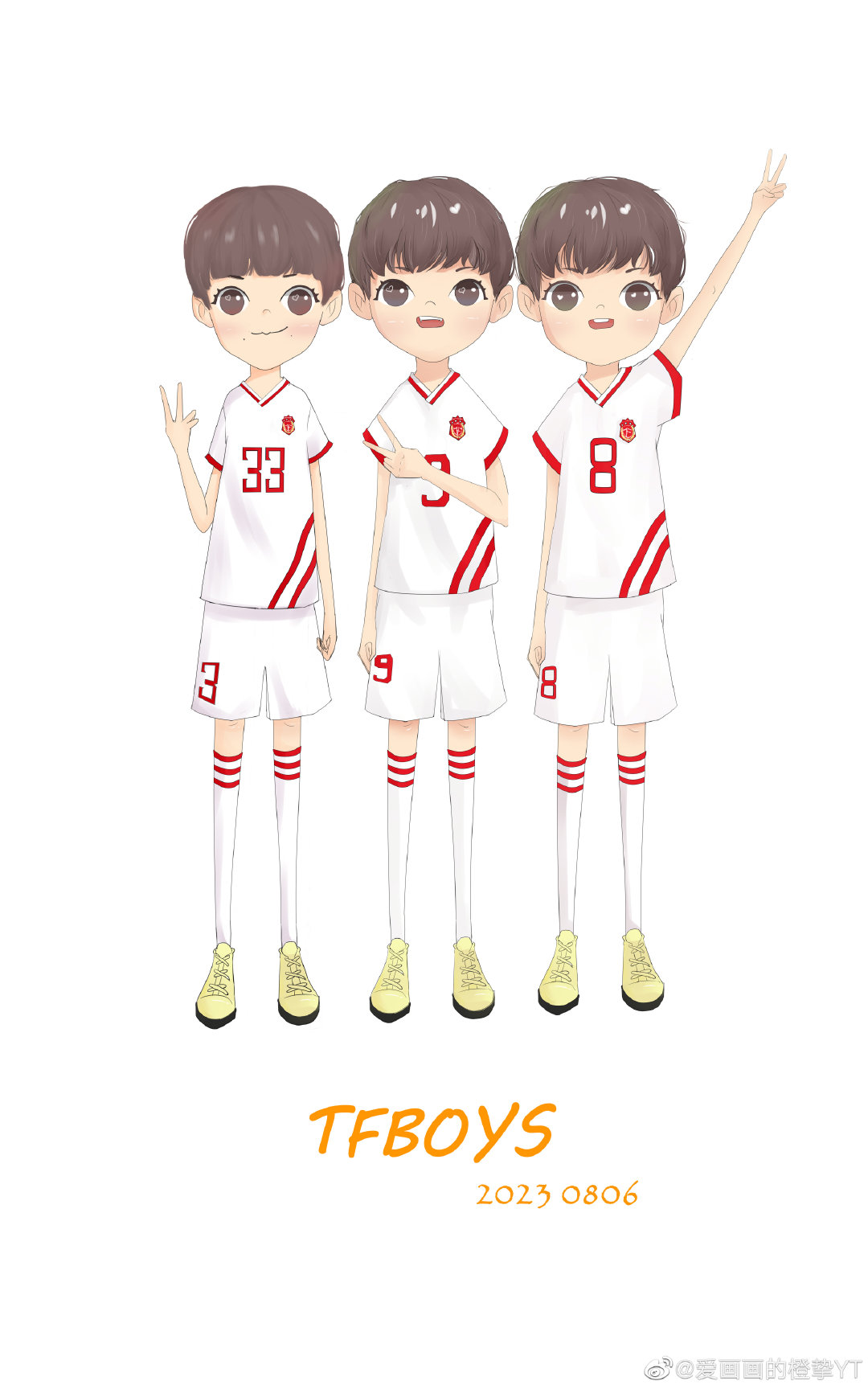 饭绘tfboys多彩合集,萌萌可爱的三小只