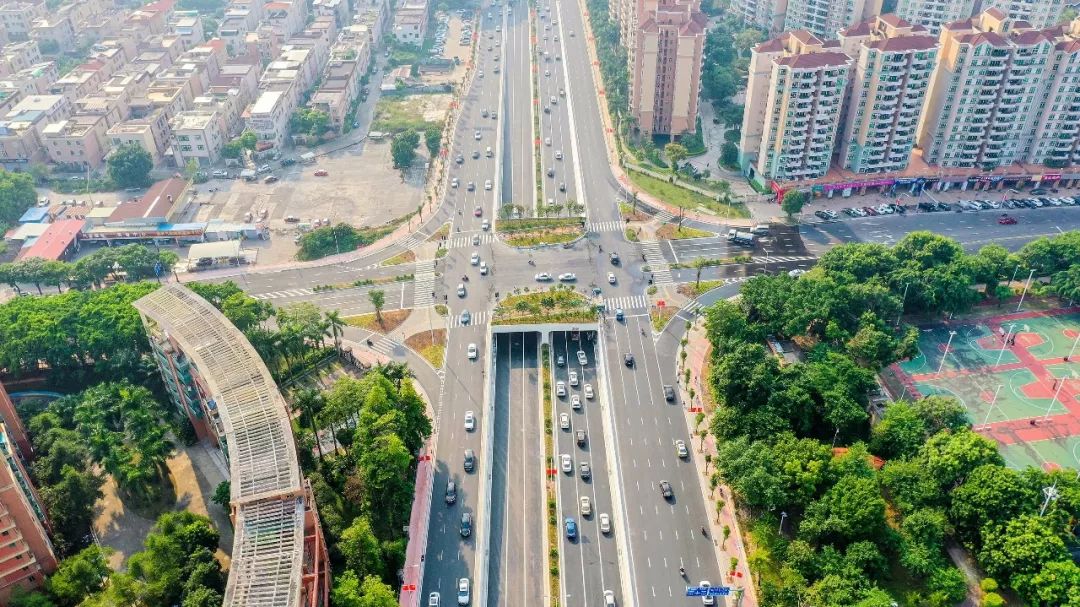今天,中山城区又一重点交通工程试通车!很多人每天必经_博爱