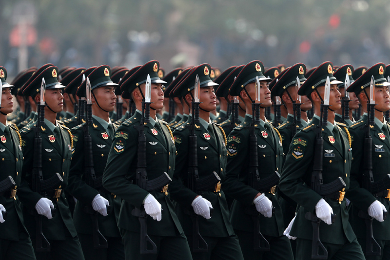 国庆大典|威风凛凛 15个徒步方队接受检阅