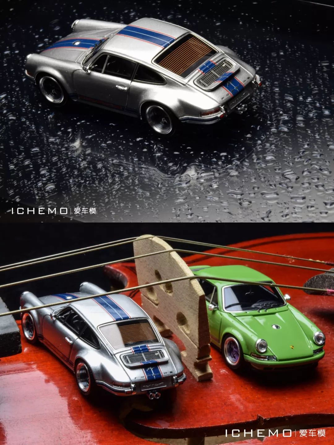 timothy & pierre 164 比例 singer 911 coupe 汽车模型