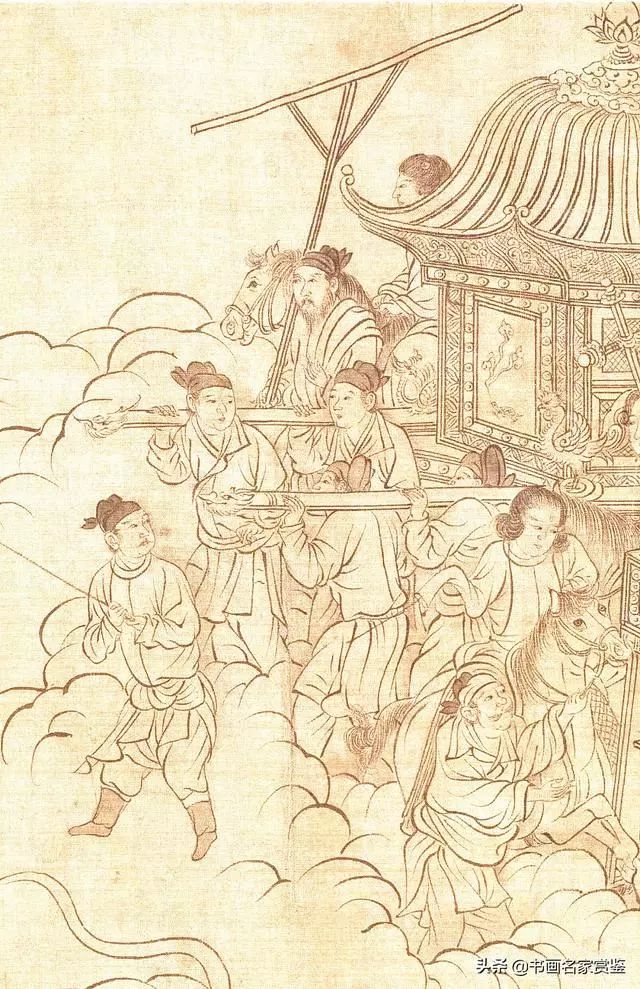 传世名作宋画经典北京故宫博物院藏李公麟西岳降灵图