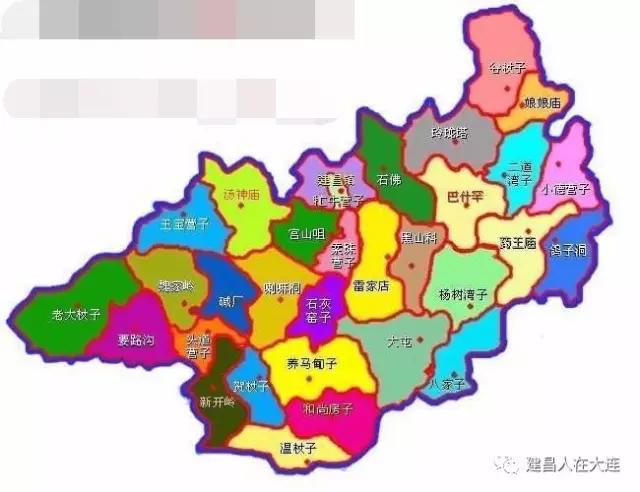 建昌的地图,你的家在哪个位置?建昌县总土地面积3181平方公里