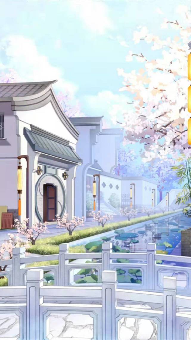 恋与制作人游戏场景壁纸风景很有特色