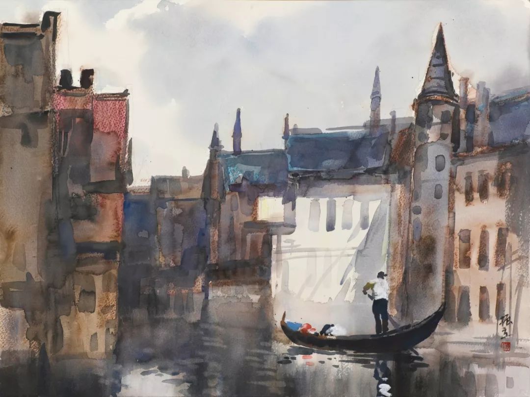 原创艺术中国蒋振立的水彩画