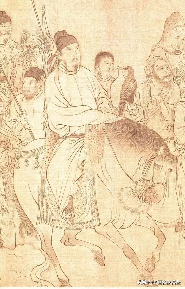 传世名作宋画经典北京故宫博物院藏李公麟西岳降灵图