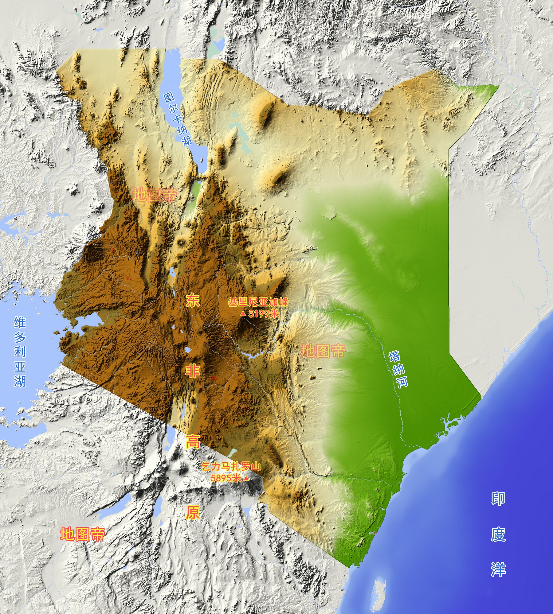 原创非洲肯尼亚,位于东非大裂谷上,为何野生动物多?