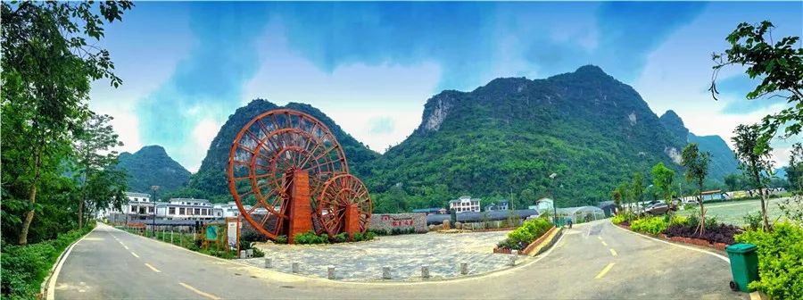 马山县古零镇乔老村,是南宁市第一批综合示范村建设村屯,听说那里的