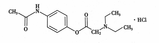 结构式:4,丙帕他莫:n,n-二乙甘氨酸4-(乙酰胺基)苯酯结构式:3,贝诺酯