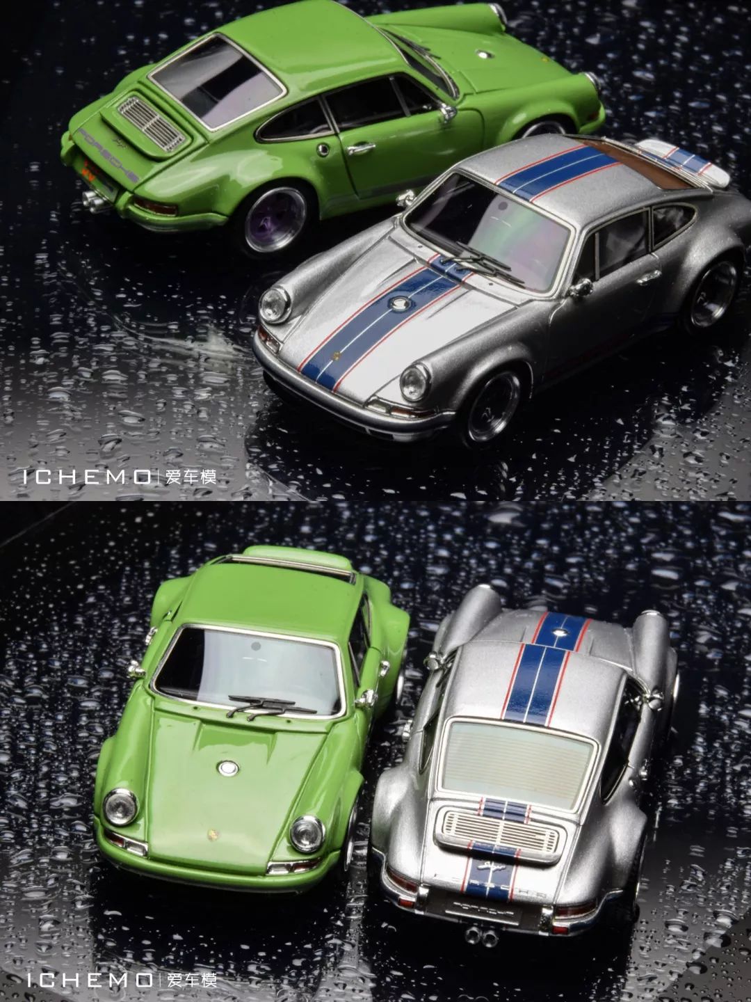 timothy & pierre 164 比例 singer 911 coupe 汽车模型
