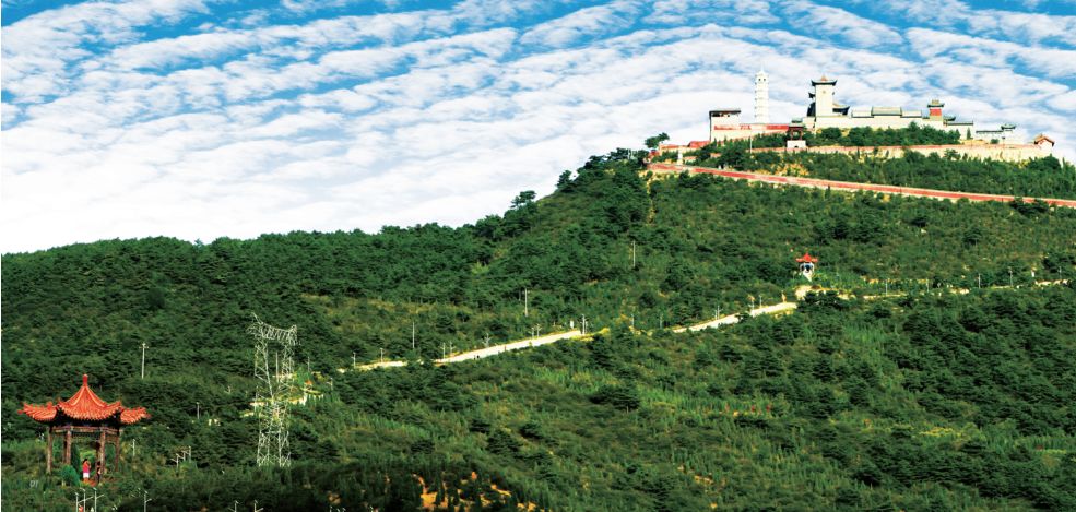 高平史话七佛山蝴蝶醉酒