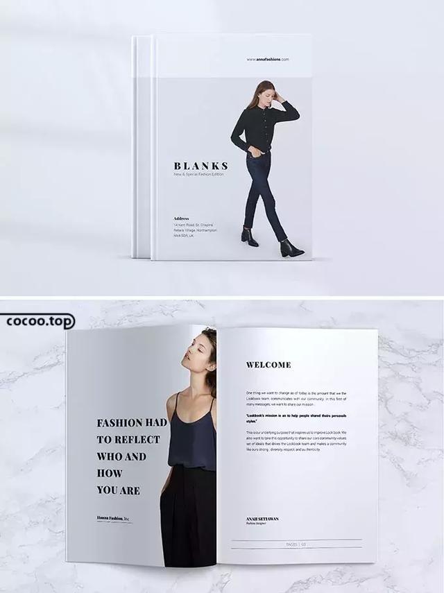 使用非对称式单元格可以很轻松地找到放置图片和文字的位置,设计师只