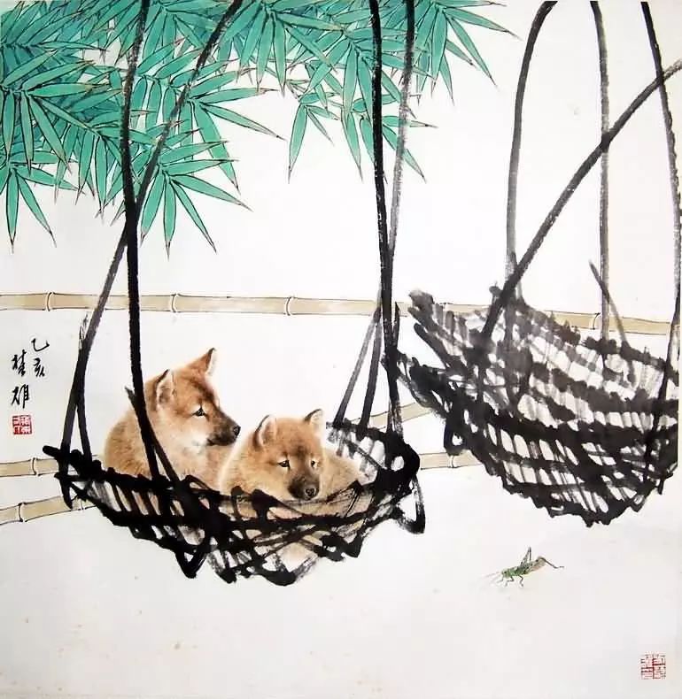 方楚雄国画作品欣赏一