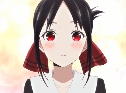 漫有gif#丨纯洁外协的辉夜大人!反差萌太爱了!