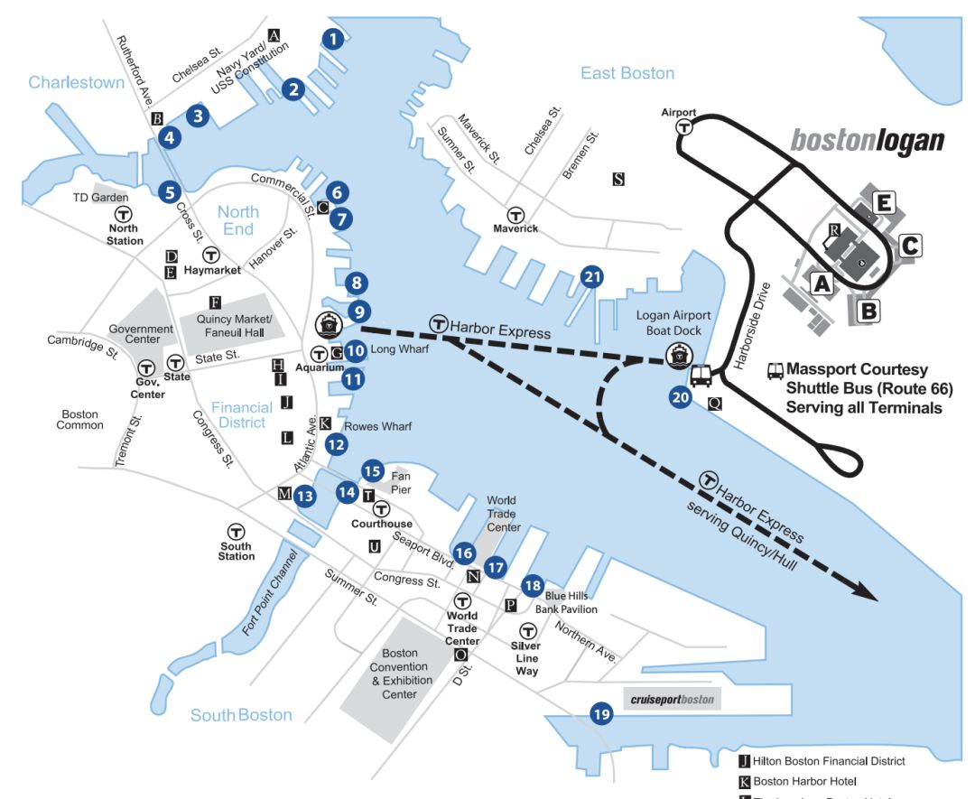 乘轮渡去波士顿机场优先安检全美首个试水