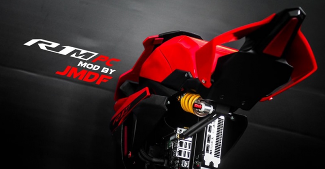 难以抗拒!雅马哈r1m red edition电脑机箱