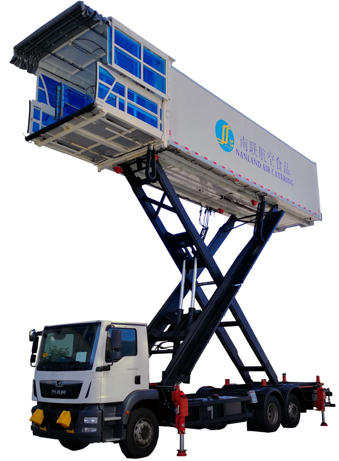 中集为北京大兴国际机场提供的a380航空食品车据了解,中集民航协发的