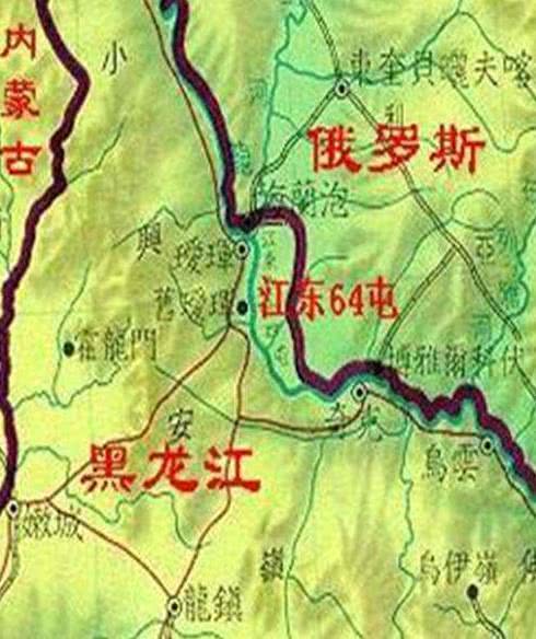江东六十四屯地图图片