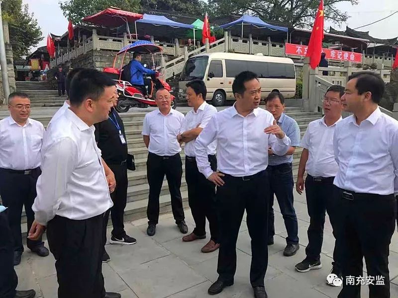 阆中市委书记张斌检查当前安全生产