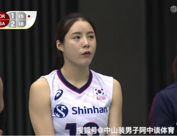 11 韩国女排10号金软景 韩国女排11号金秀智 韩国女排17号李再英 韩国