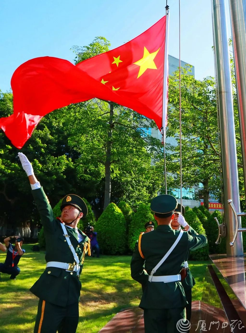 【壮丽70年】今天,厦门这样庆祝新中国成立70周年!