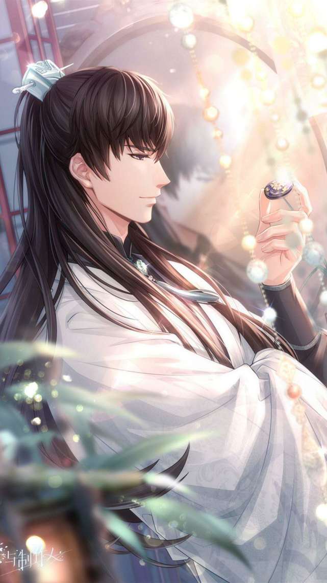 恋与制作人古风扮相游戏壁纸黑发男神有种清冷的气质