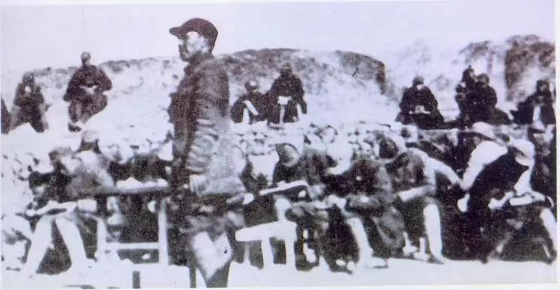 1941年,左權將軍在山西遼縣(今左權縣)麻田八路軍總部做報告