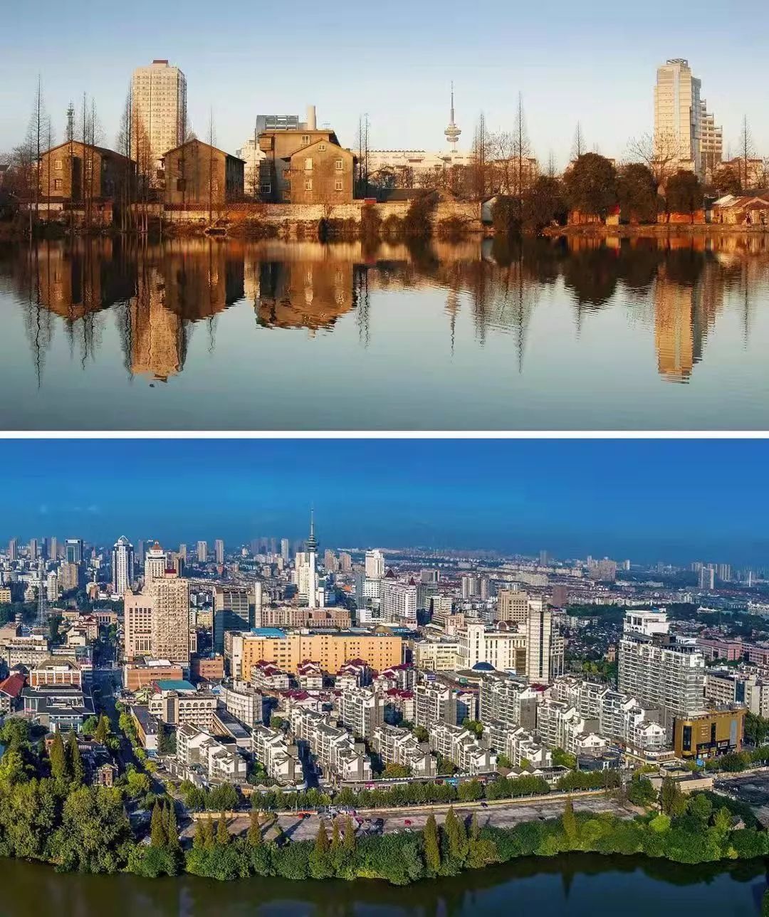 礼赞70年一组新旧照片带你看南通70年的巨变