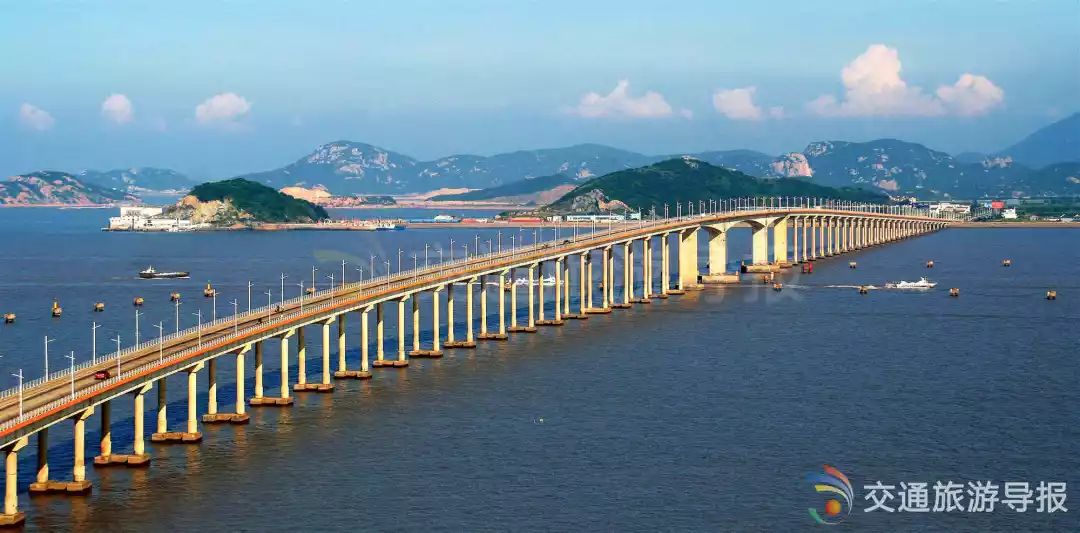 朱家尖跨海大桥华东地区第一座特大型跨海大桥