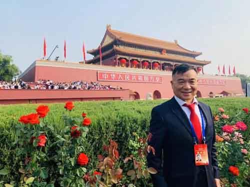 意大利侨领朱裕华赴京参加国庆70周年系列活动