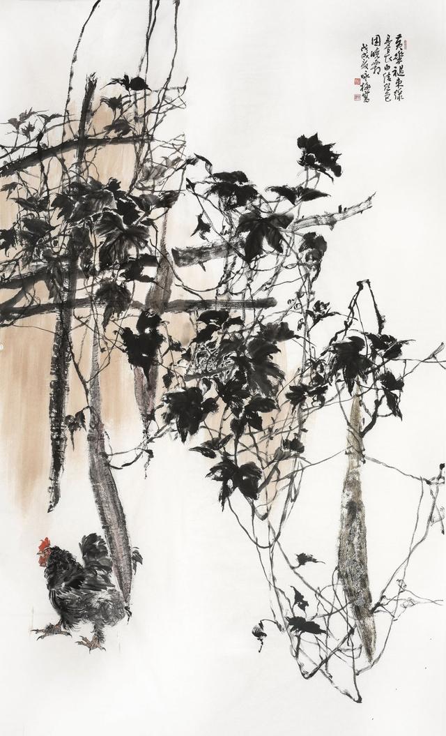 画家张咏梅画作欣赏画中有诗诗中有画