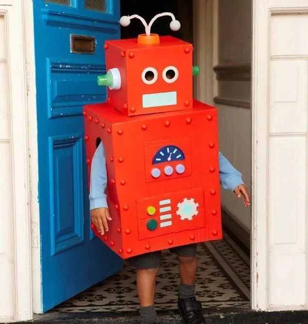 diy robot costume fun day创意机器人变装缤纷日