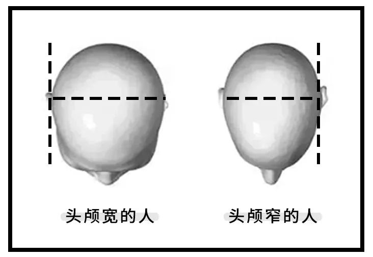但是由于脑袋形状的不同,脑袋看起来就会格外大,例如同样的头围,头颅