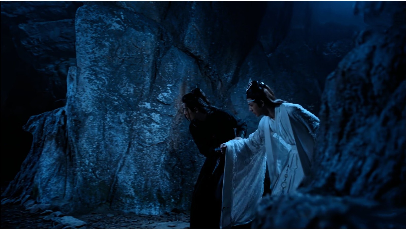 陈情令细节分析之暮溪山玄武洞共渡患难