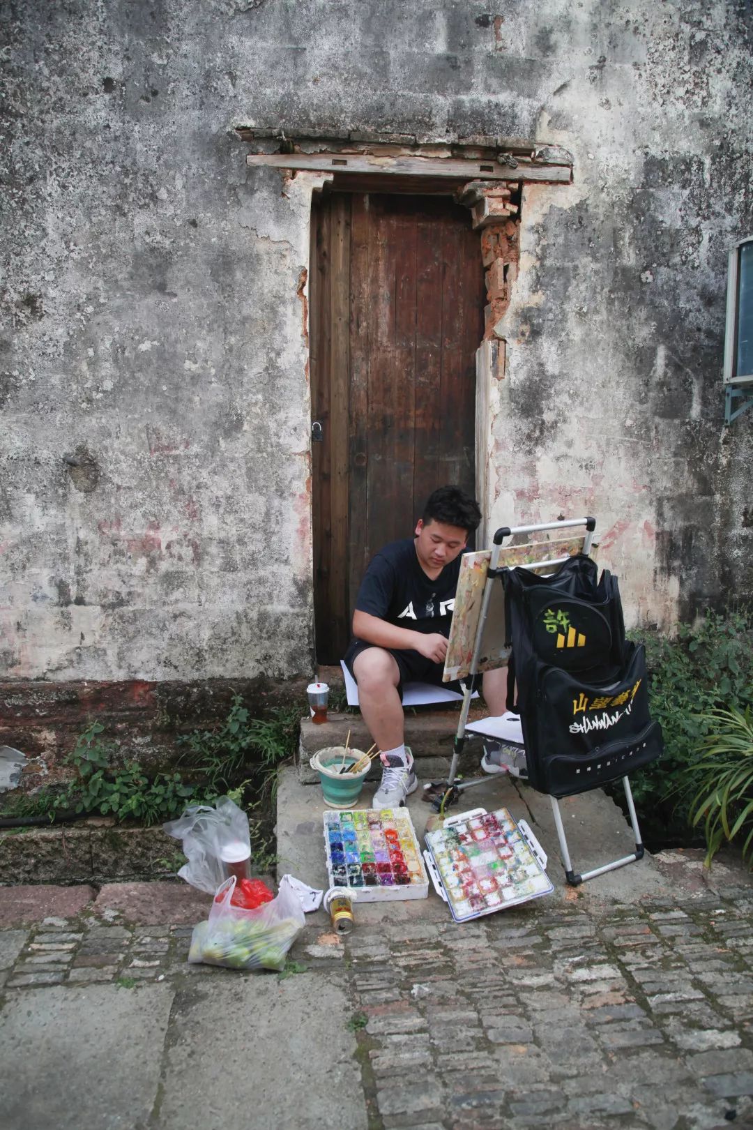 下乡写生回顾只有一支笔也想让世界听见我的声音