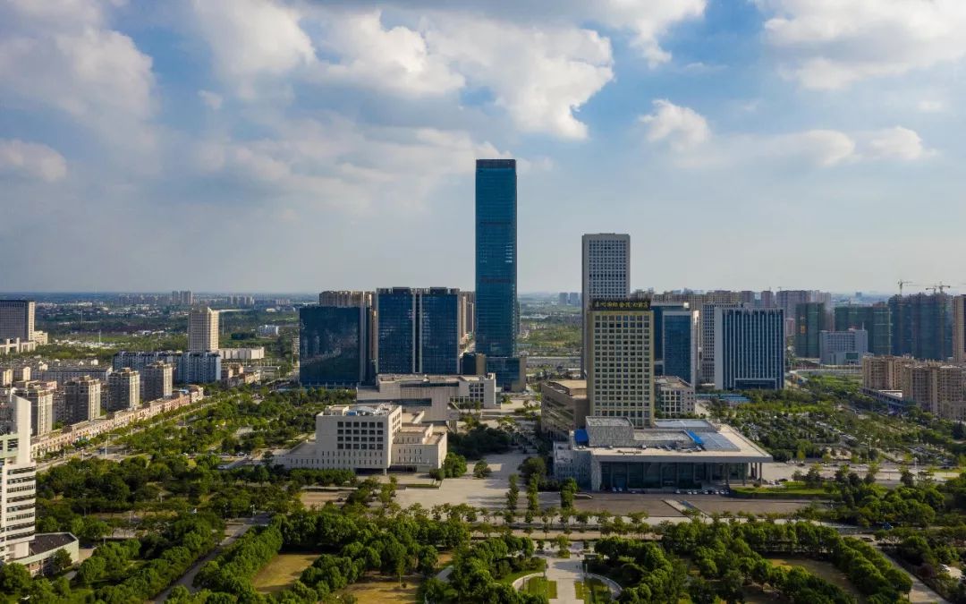 航拍泰州每一帧都是那么惊艳上