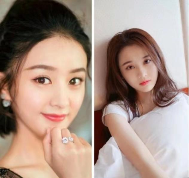 赵丽颖有翡女一颖宝女二张慧雯同框谁的颜值高