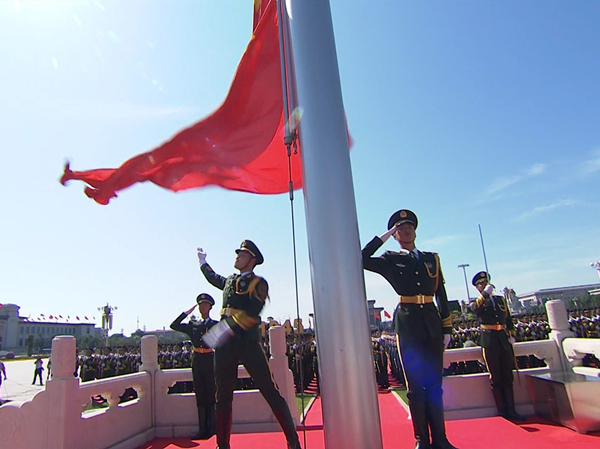 大阅兵升国旗的两组密码326和283值得所有中华儿女牢记