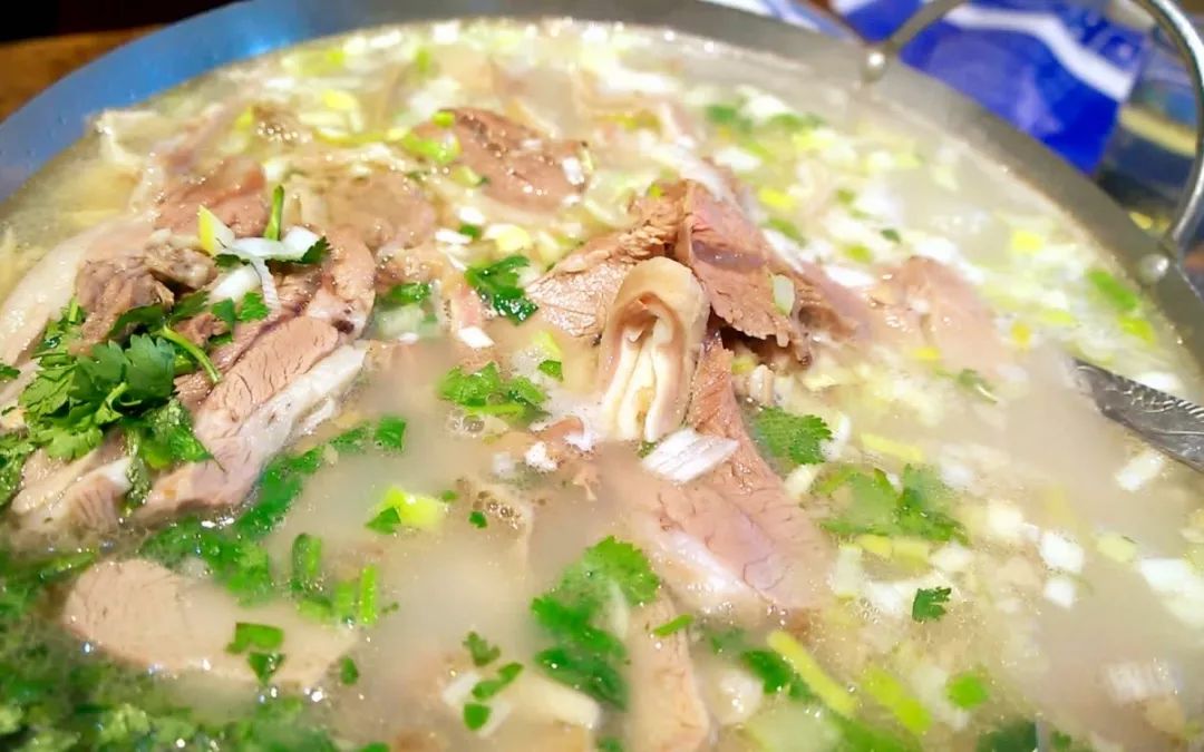 国庆小长假,来邯山辛里村喝大锅羊汤啦!