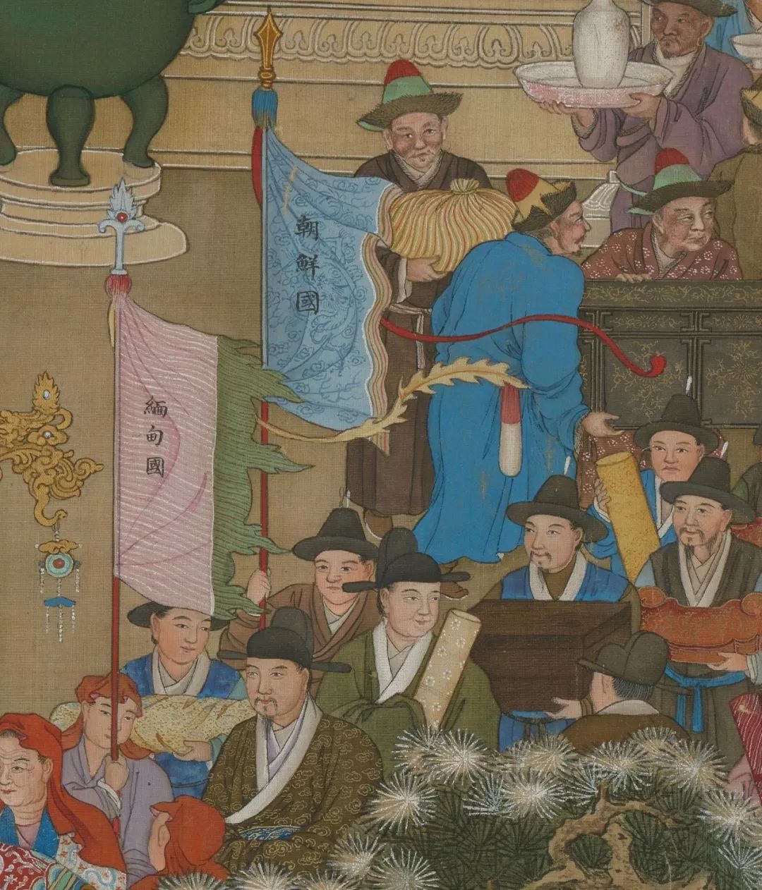 万国来朝画卷重现