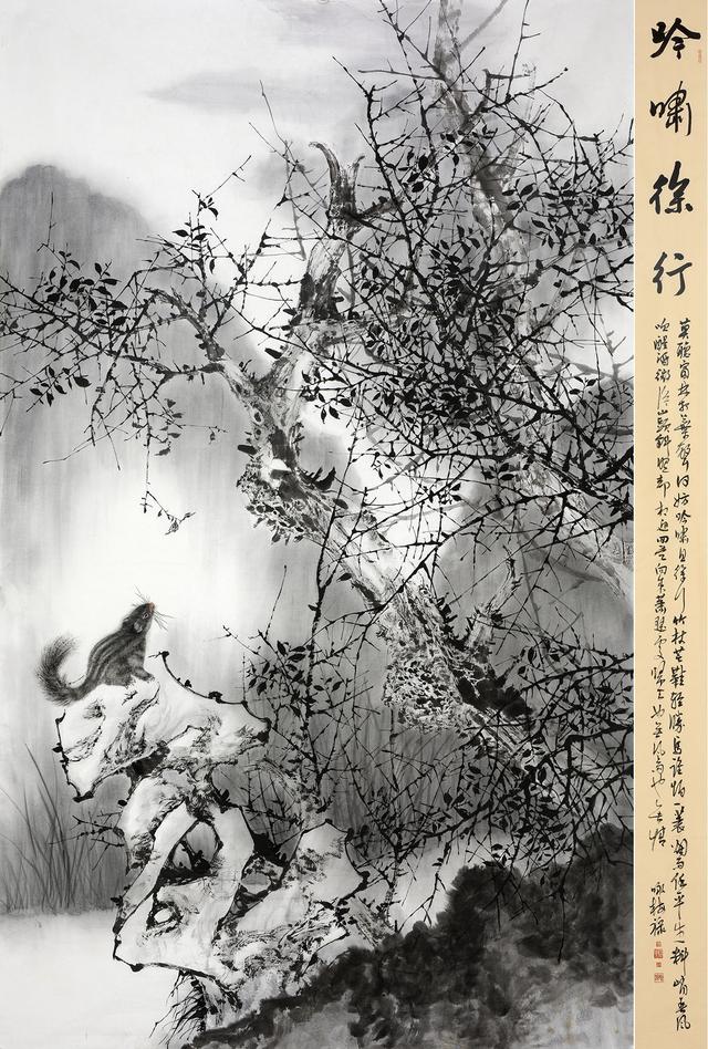 画家张咏梅画作欣赏画中有诗诗中有画