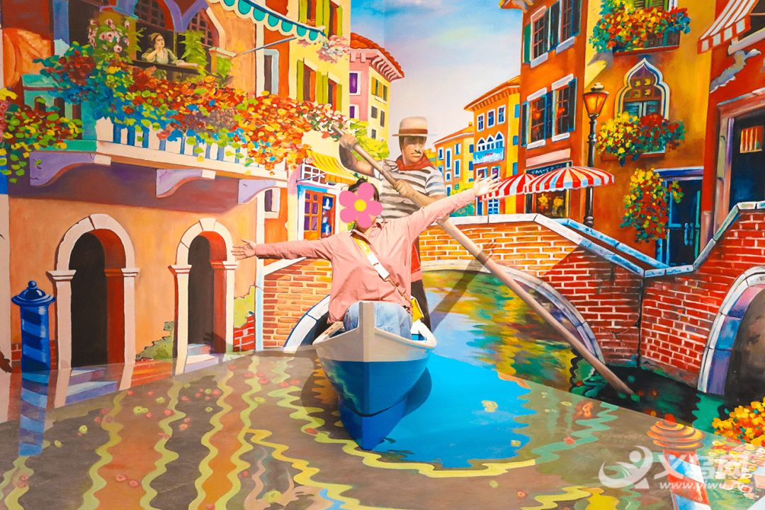 带你打卡义乌网红毕加索梦幻光影艺术馆~在这里,你可以拍个够_场景