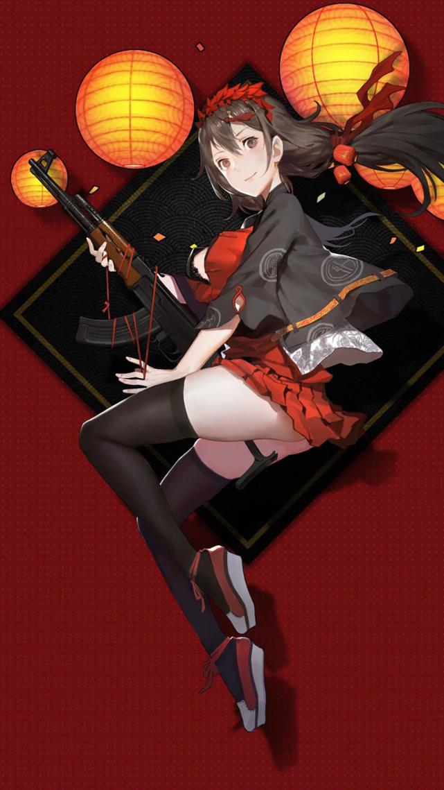 分享一组游戏壁纸图集:少女前线人物图,画风很美