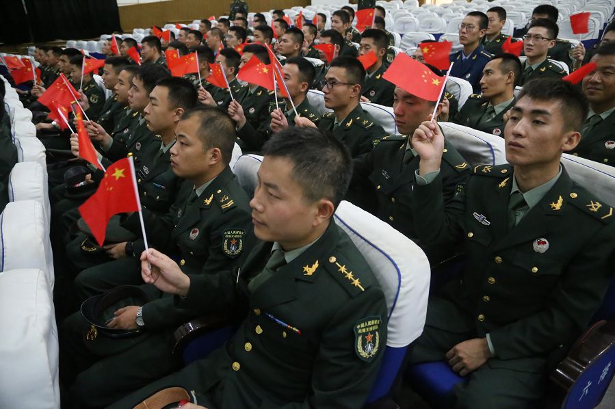 超燃现场振奋人心济源全民观看阅兵盛况点赞伟大祖国