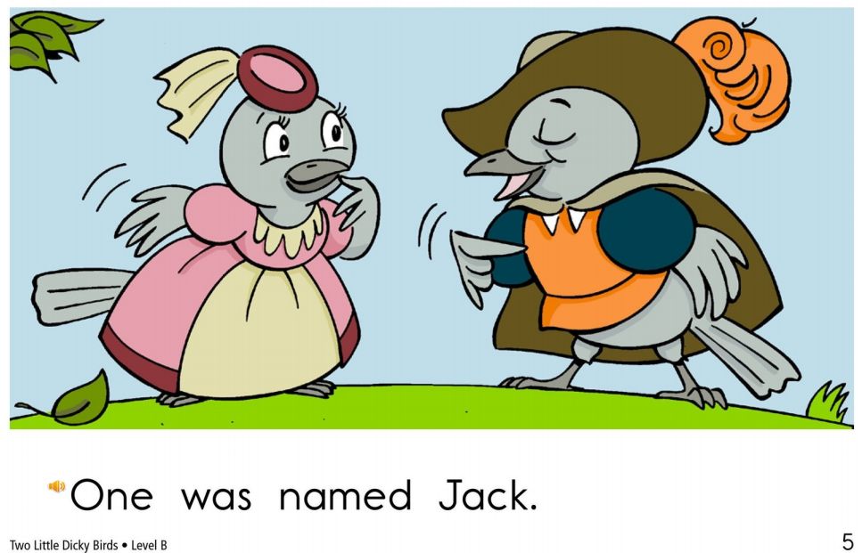 away,come back,met,otherbird《两只迪基鸟》two little dicky birds